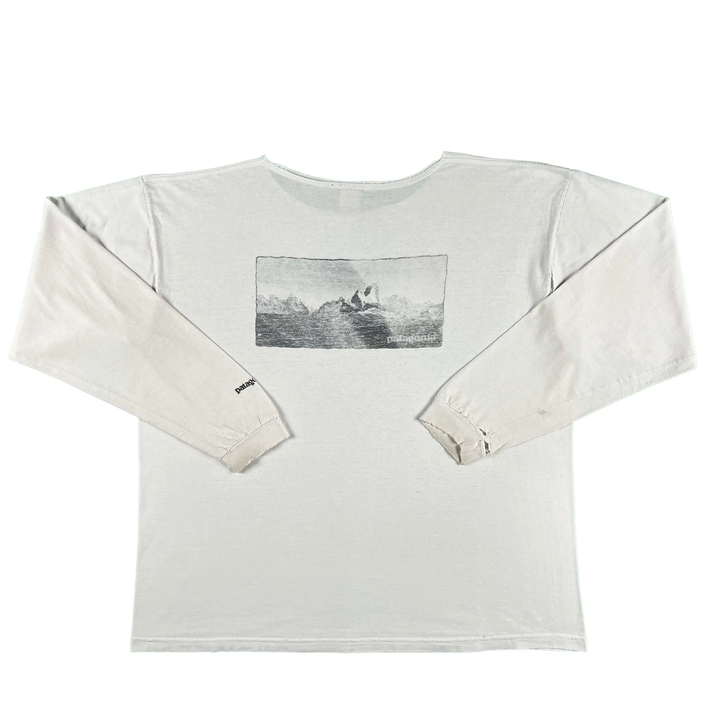 00s Patagonia Mountain Ice Pick Long Sleeve Tee- XL