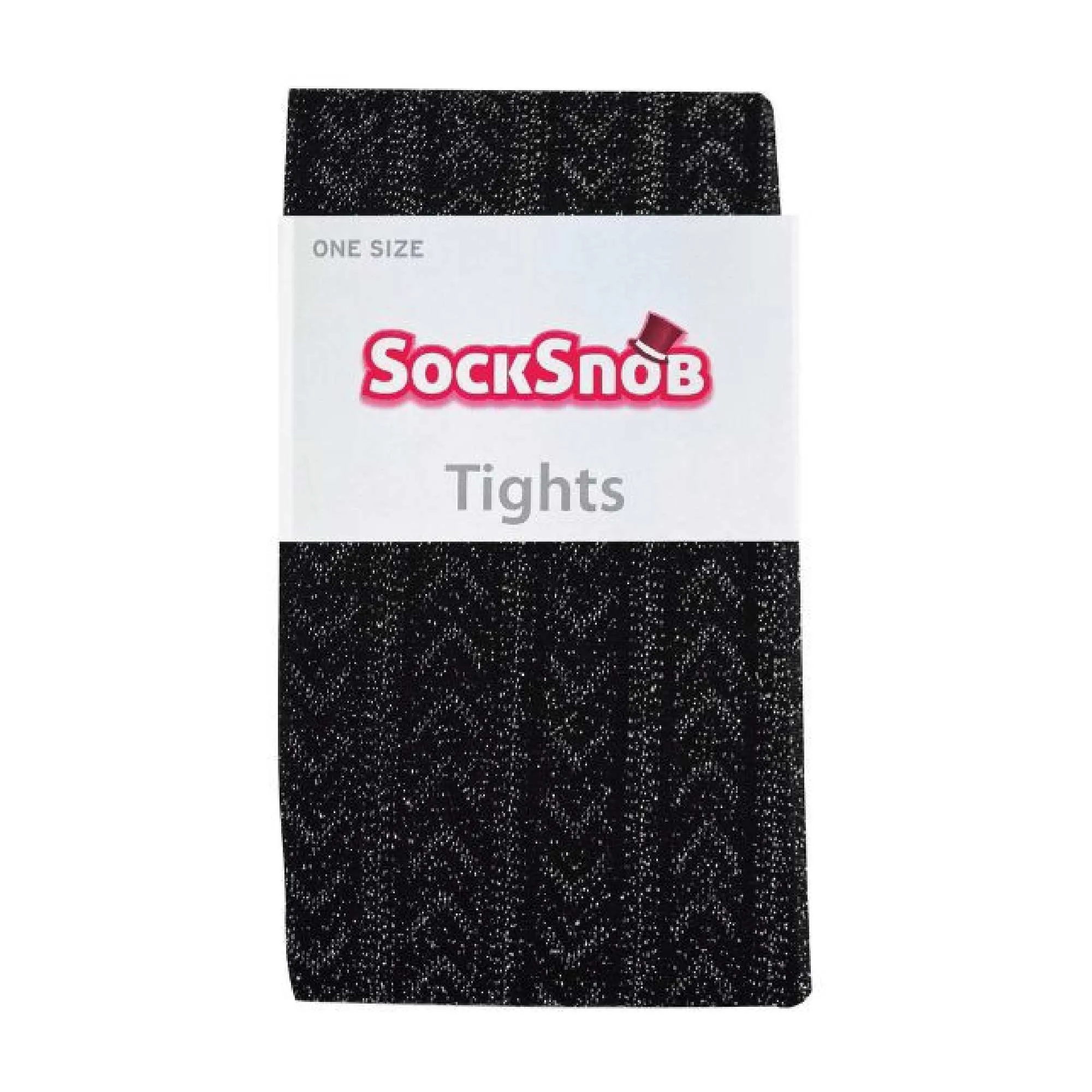 1 Pack Ladies Shiny Tights with Chevron Pattern