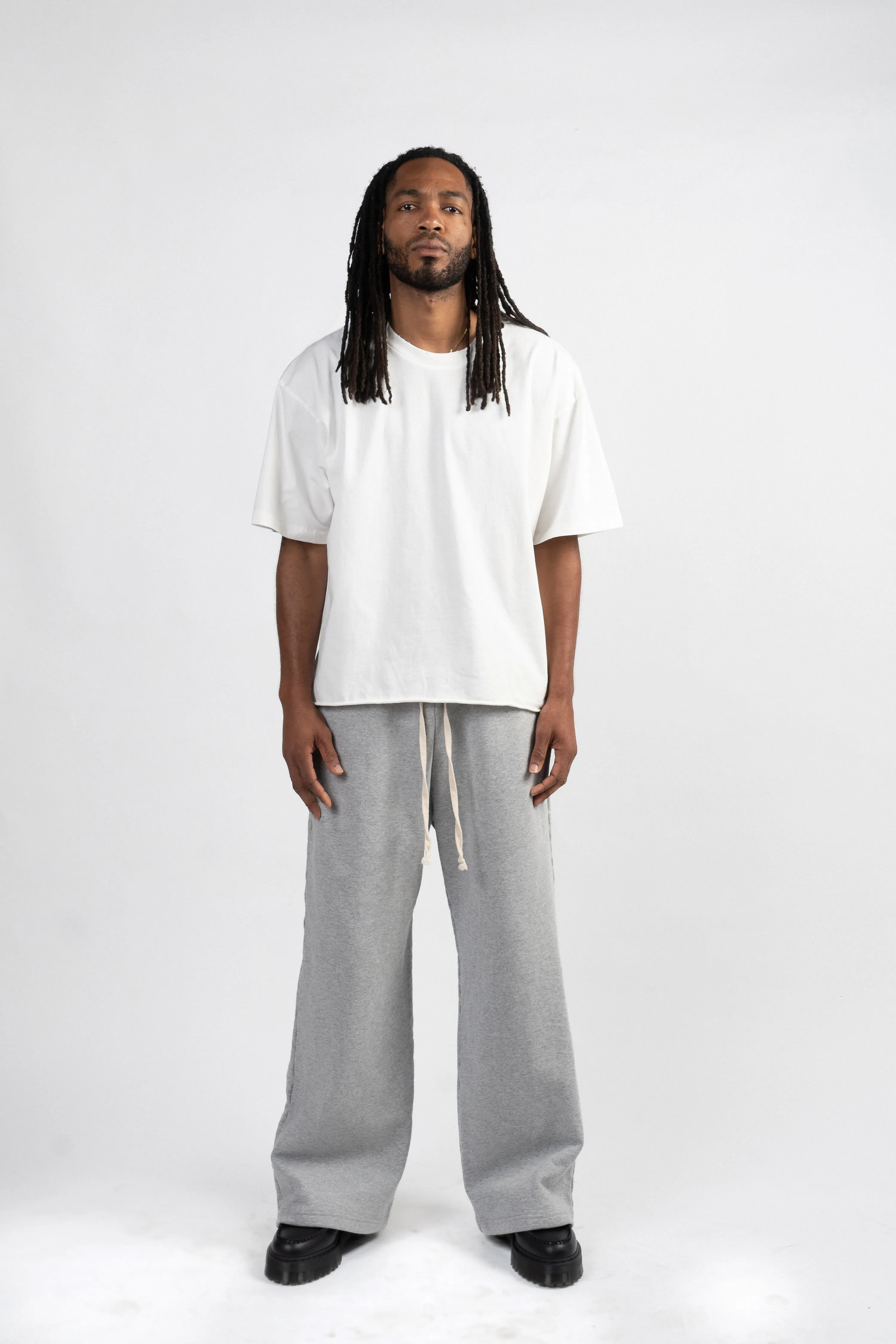 3 Pack Pearl White Cropped Tee
