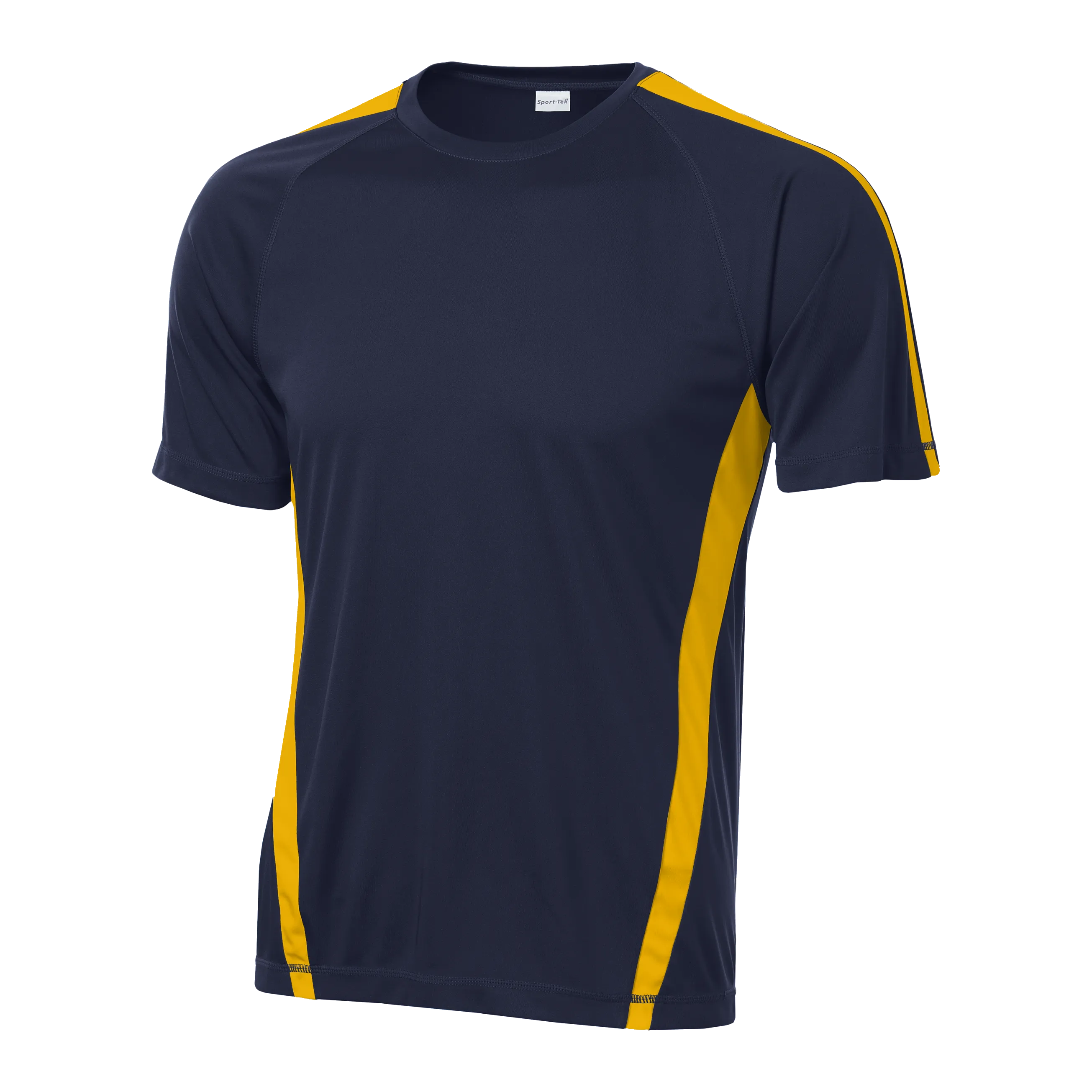 A1414M Mens Colorblock Competitor Tee
