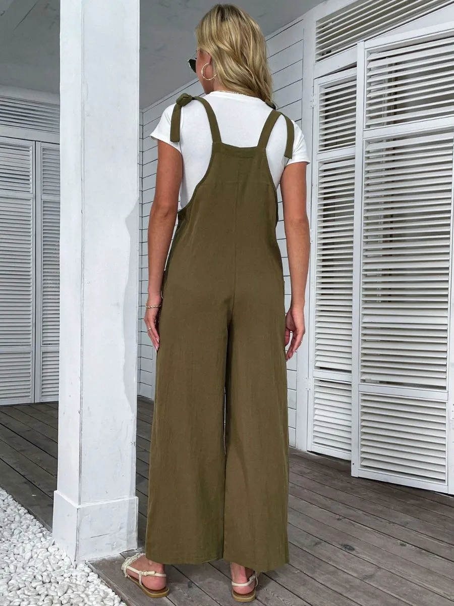 Acacia Overalls - Olive