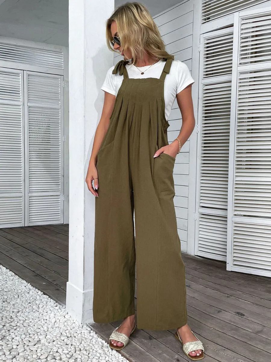 Acacia Overalls - Olive