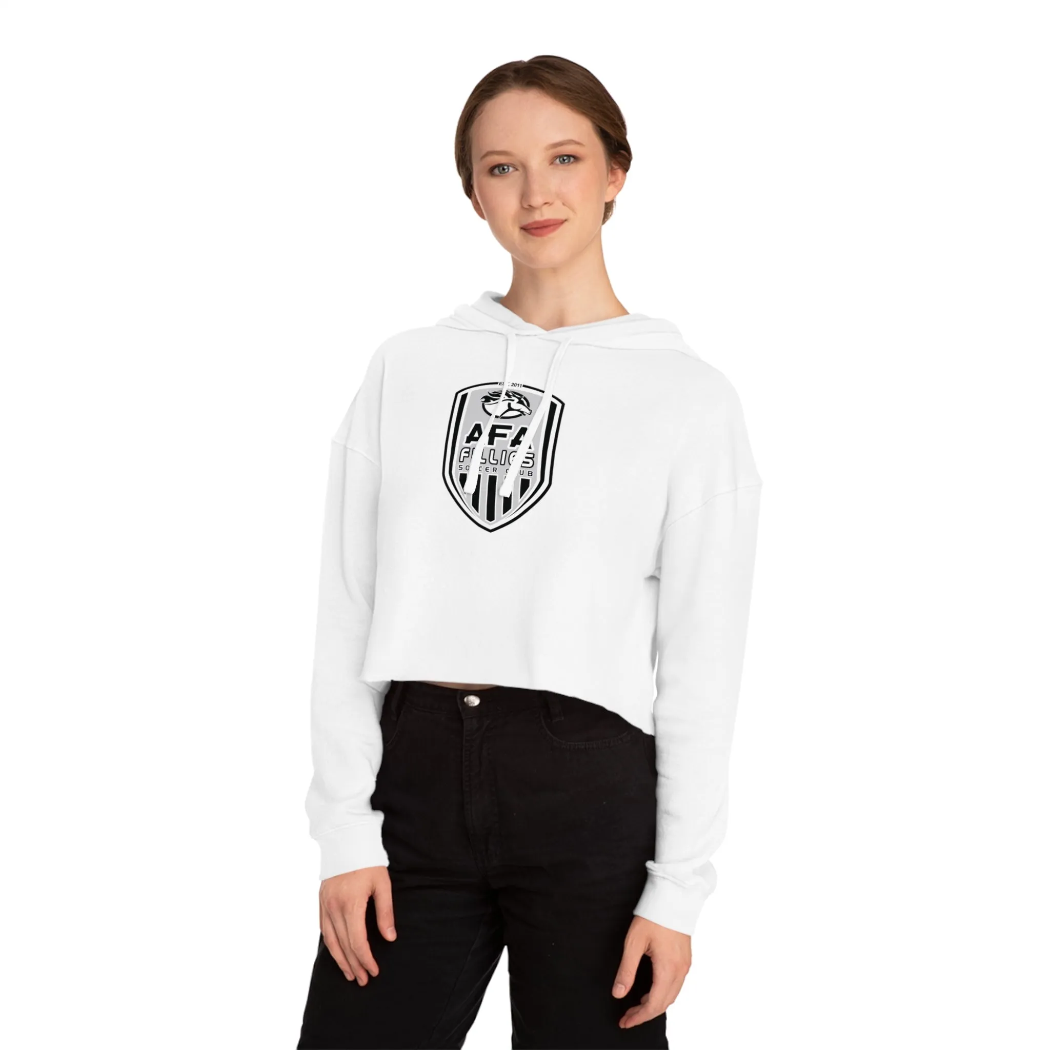 AFA Fillies Shield Women’s Cropped Hooded Sweatshirt