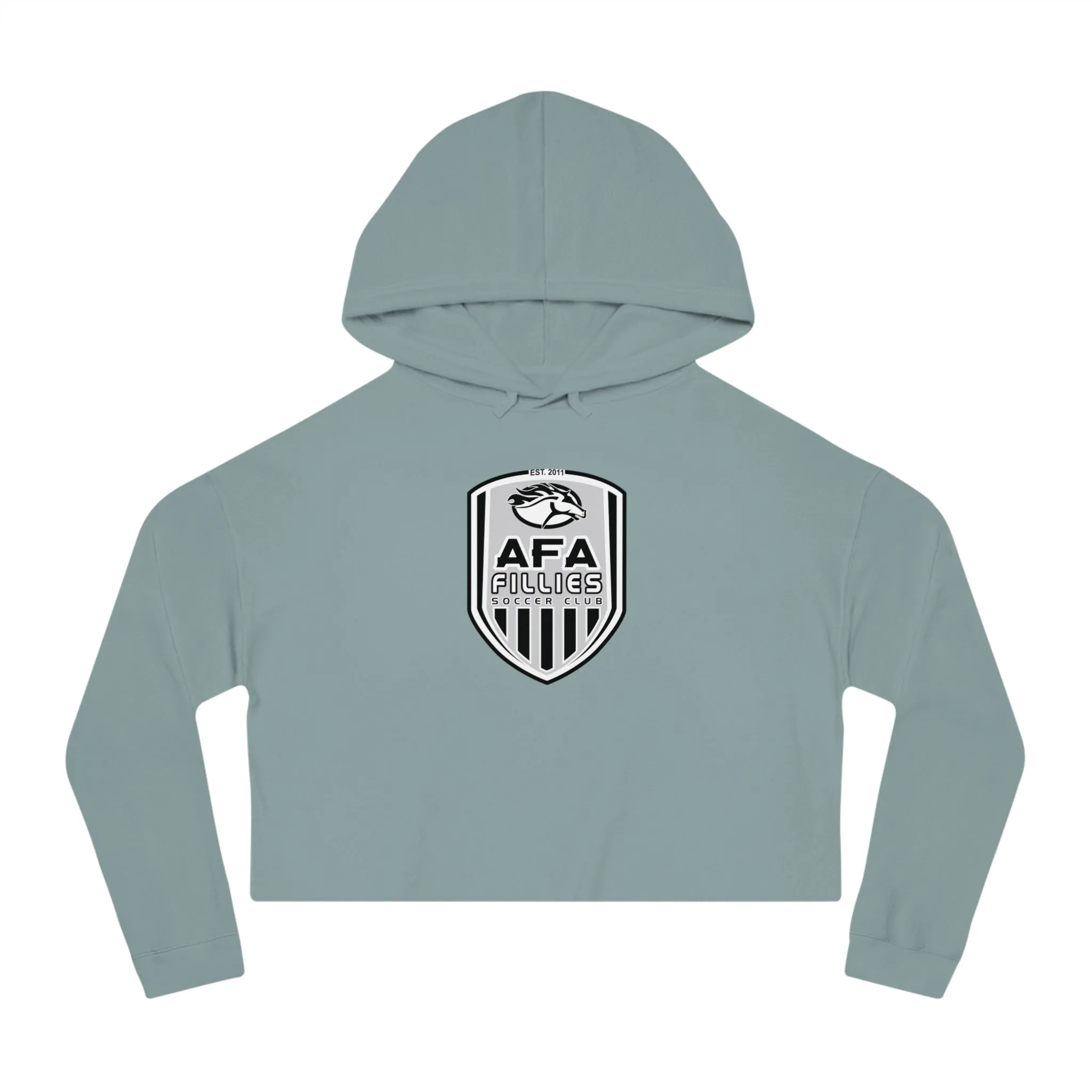 AFA Fillies Shield Women’s Cropped Hooded Sweatshirt