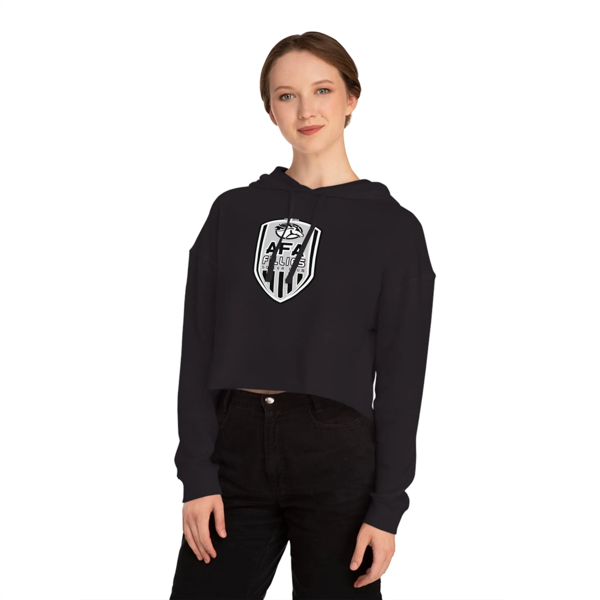 AFA Fillies Shield Women’s Cropped Hooded Sweatshirt