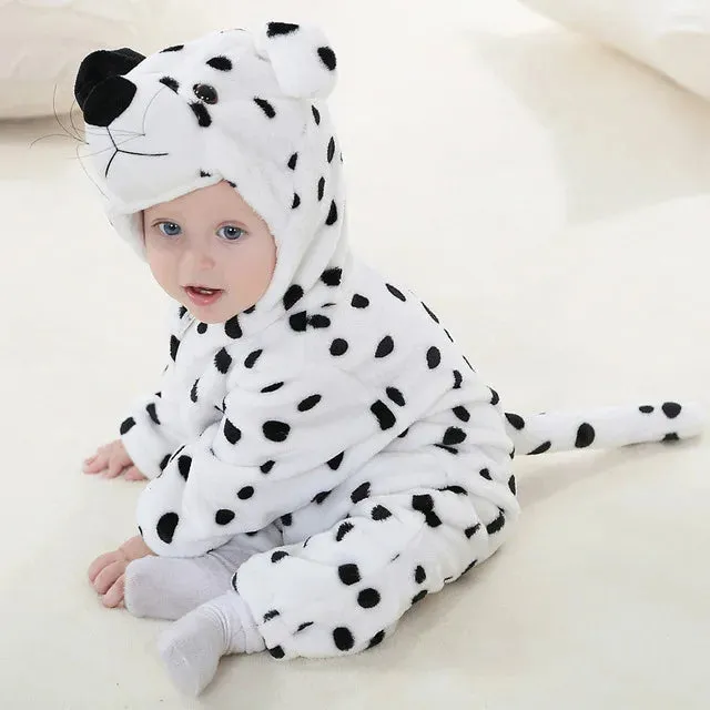 Animal Motif Baby Rompers