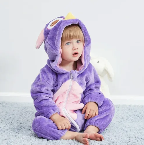 Animal Motif Baby Rompers