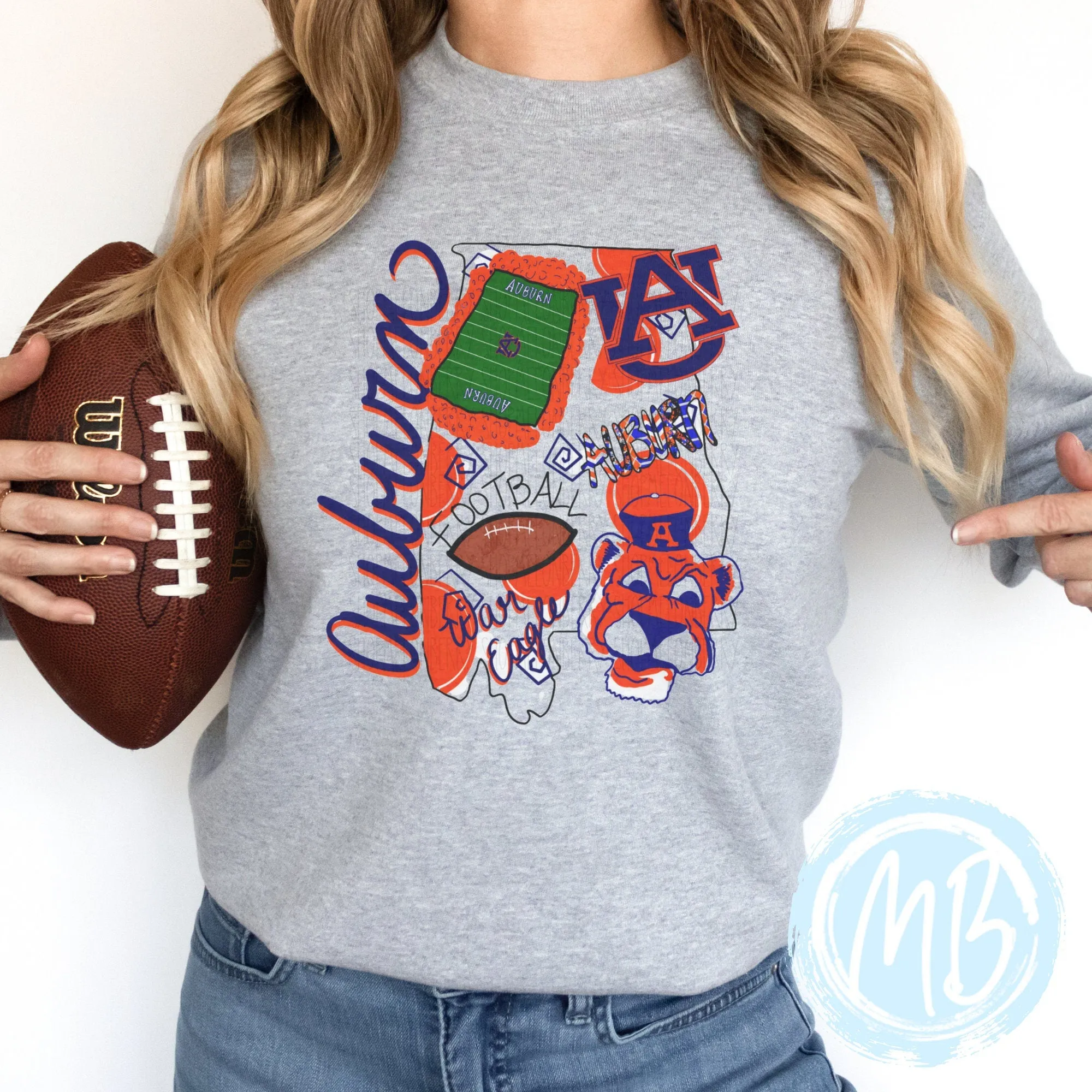 Auburn State Adult Sweatshirt