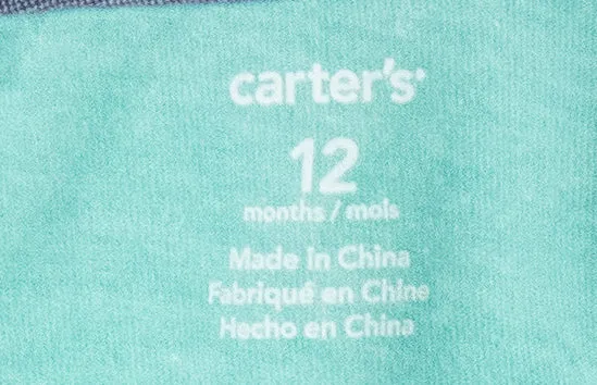 BABY BOY SIZE 12 MONTHS - CARTER'S - 2 Pack, Soft Polo Onesie Dress Tops EUC B7