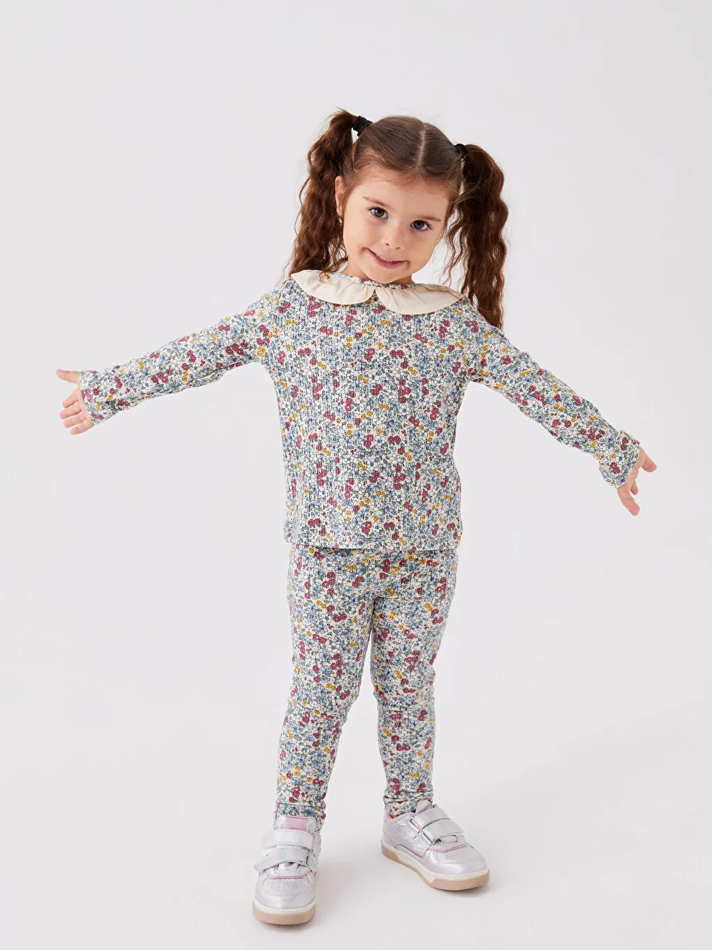 Baby Girl Tights With Elastic Waist