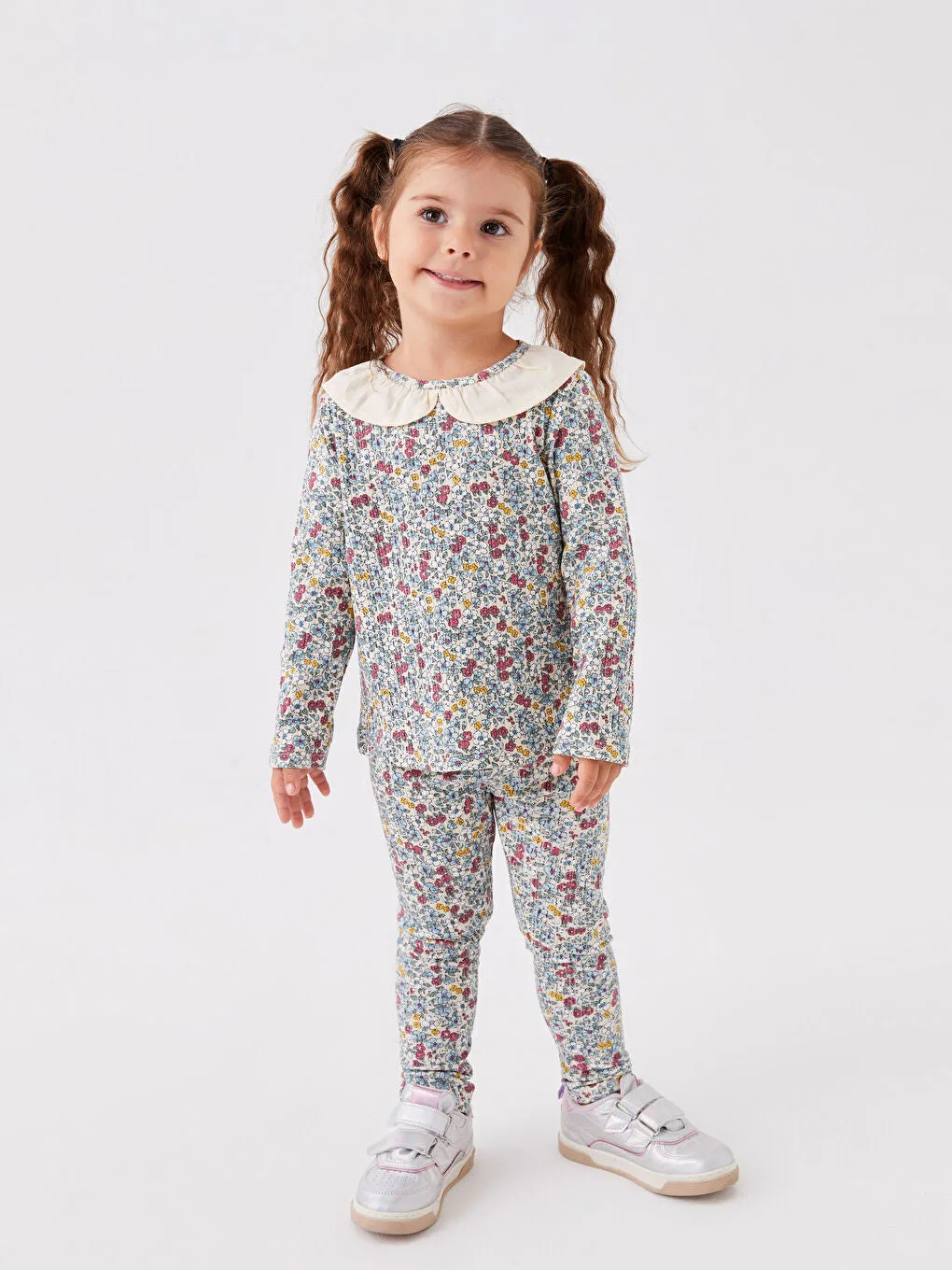 Baby Girl Tights With Elastic Waist