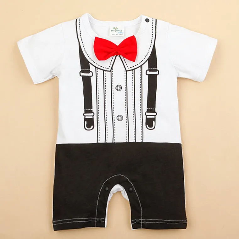 Baby Rompers Animal Cartoon Cotton Baby Wear Summer Short-Sleeved Infant Jumpsuit Boy Girl Baby Clothing born Bebe Bib Romper