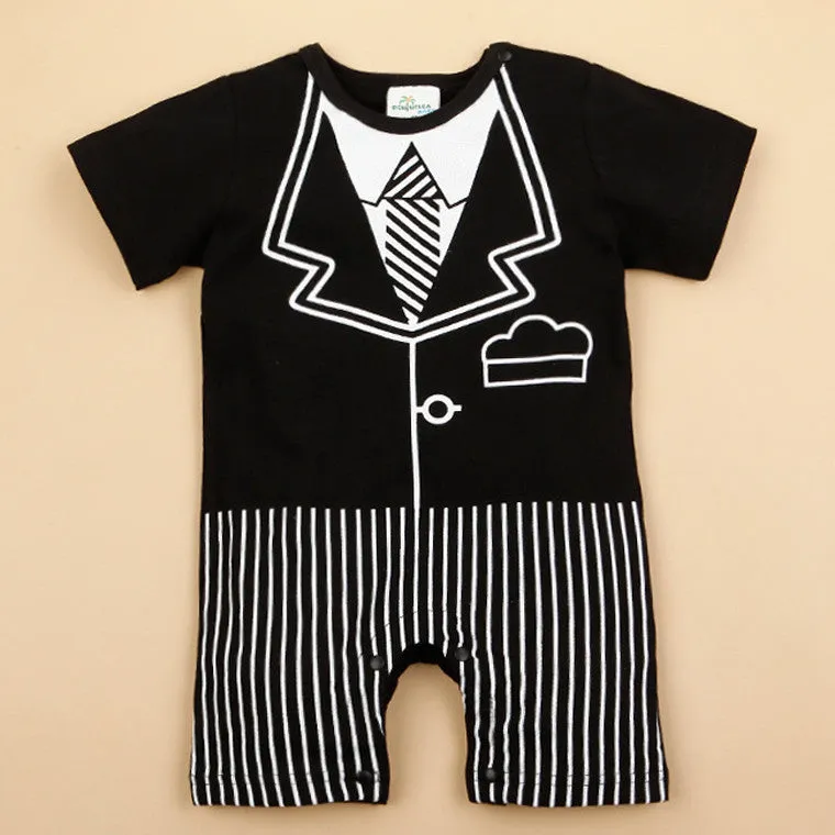 Baby Rompers Animal Cartoon Cotton Baby Wear Summer Short-Sleeved Infant Jumpsuit Boy Girl Baby Clothing born Bebe Bib Romper