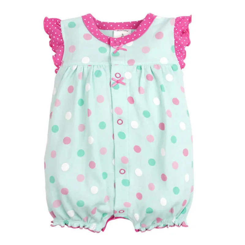 Baby Rompers Summer Baby Girls Clothing Cartoon born Baby Clothes Short Sleeve Baby Girl Clothes Infant Jumpsuits