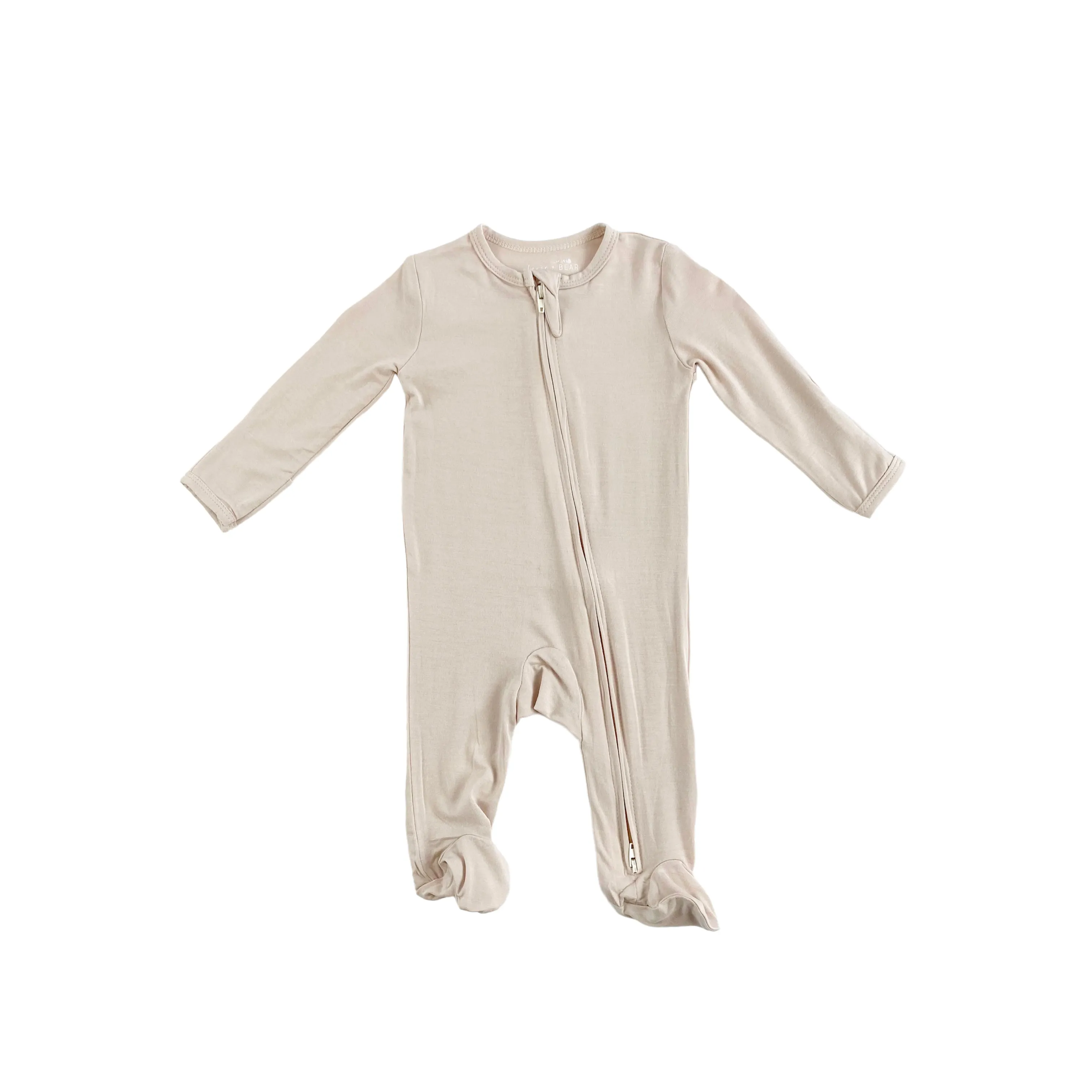 Bamboo Onesie | Oat Beige