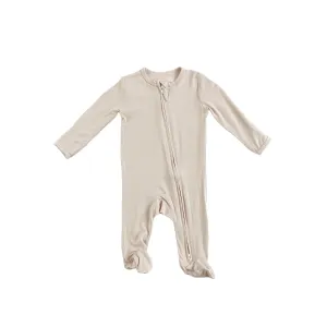 Bamboo Onesie | Oat Beige