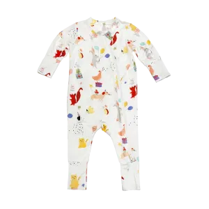Bamboo Romper-Birthday Buddies