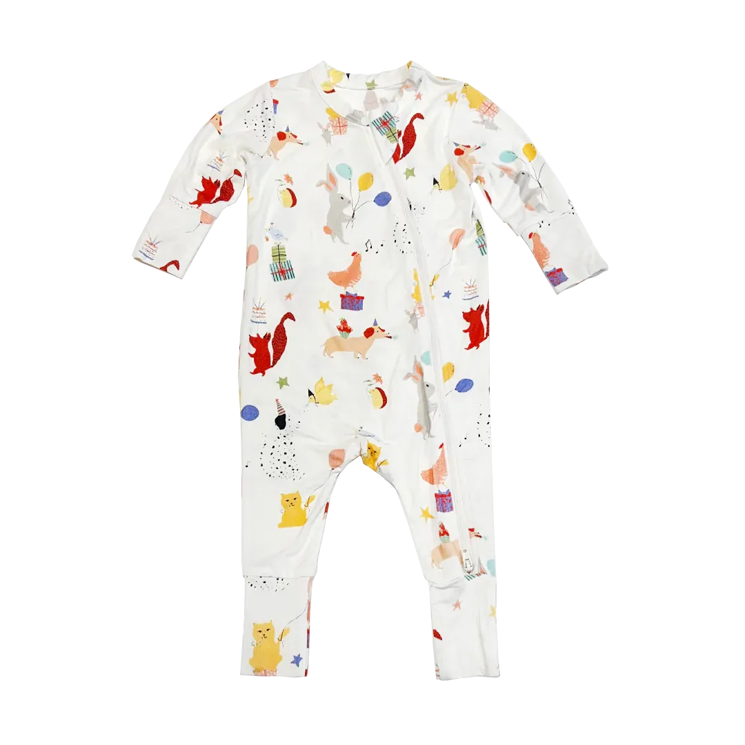 Bamboo Romper-Birthday Buddies