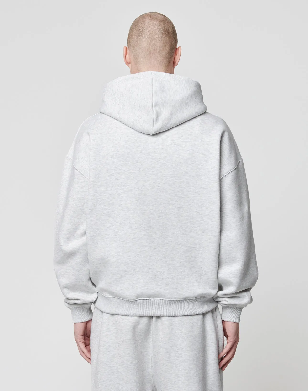 Basic Script Hooded Zip