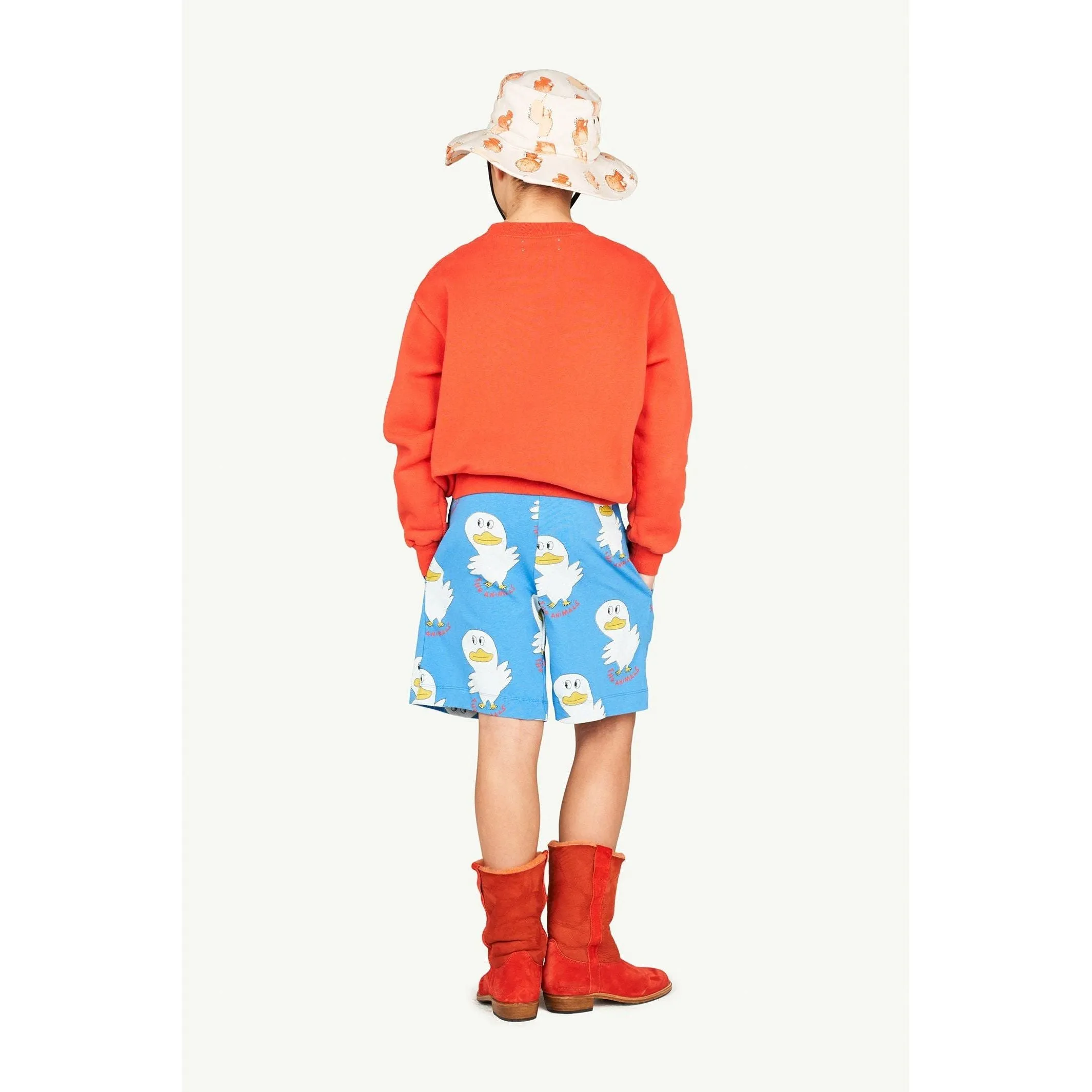 Bear Sweatshirt Red