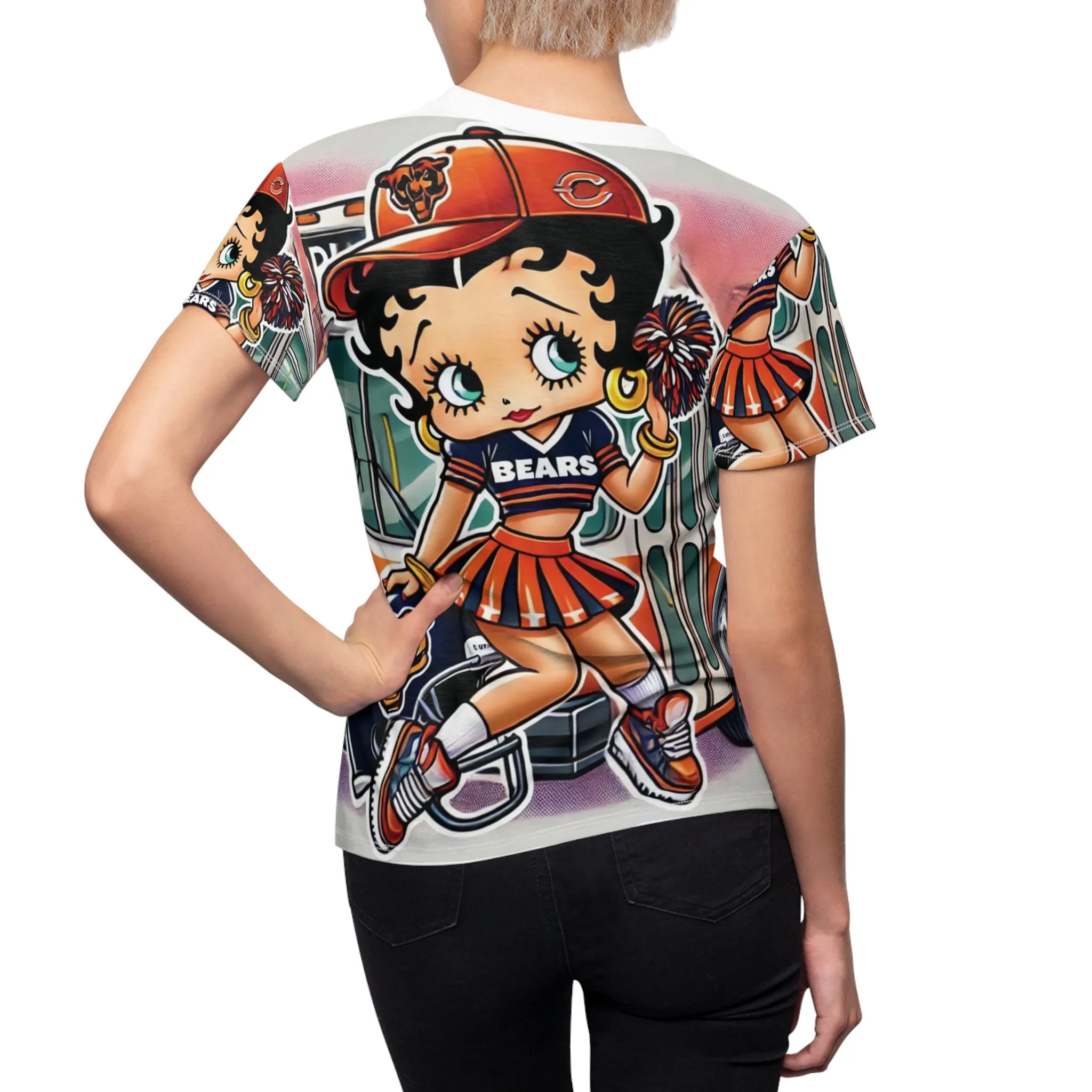 Betty Boop Bears All Over Print Shirt