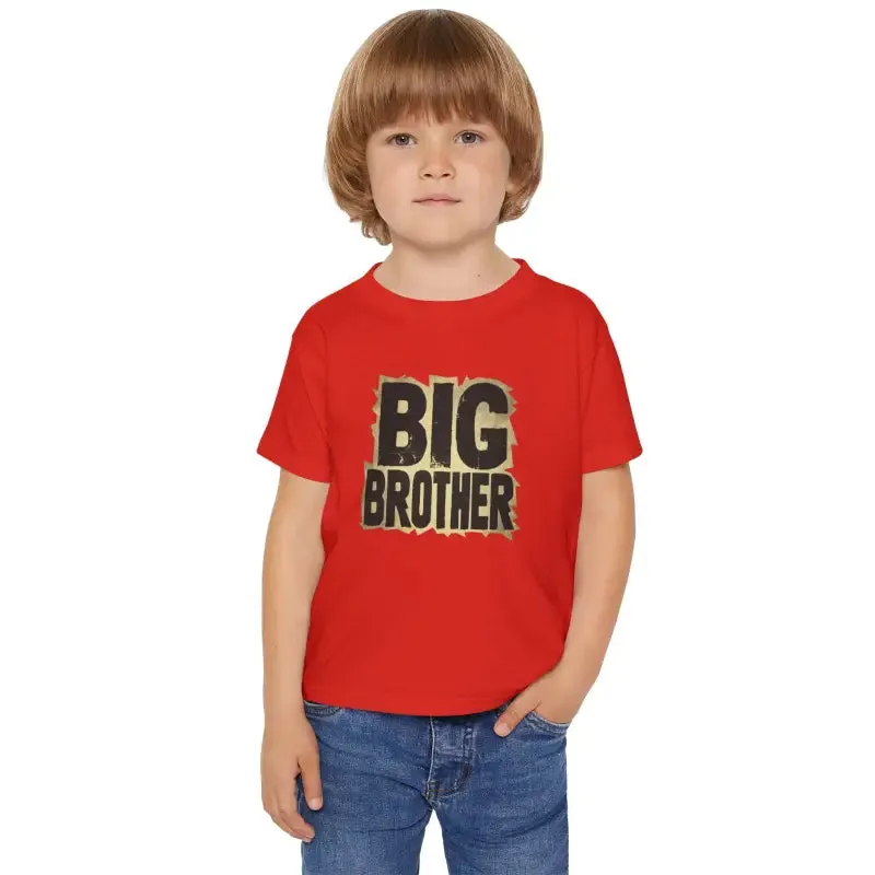 Big Brother Toddler Tee with Infant Cotton Jersey