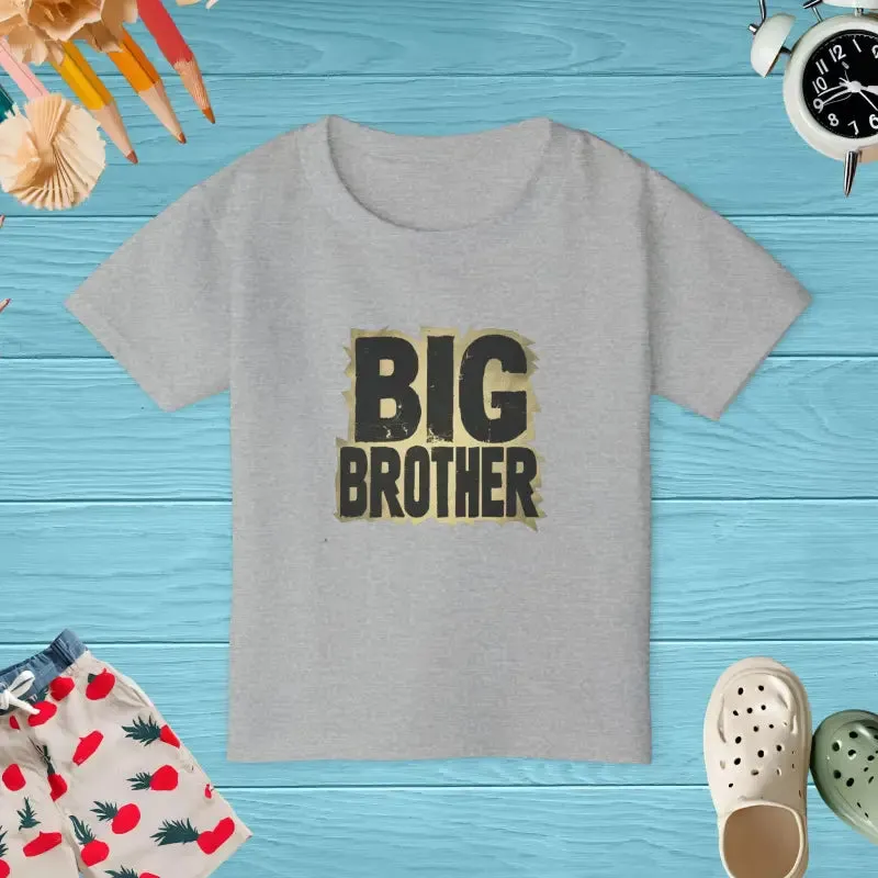 Big Brother Toddler Tee with Infant Cotton Jersey