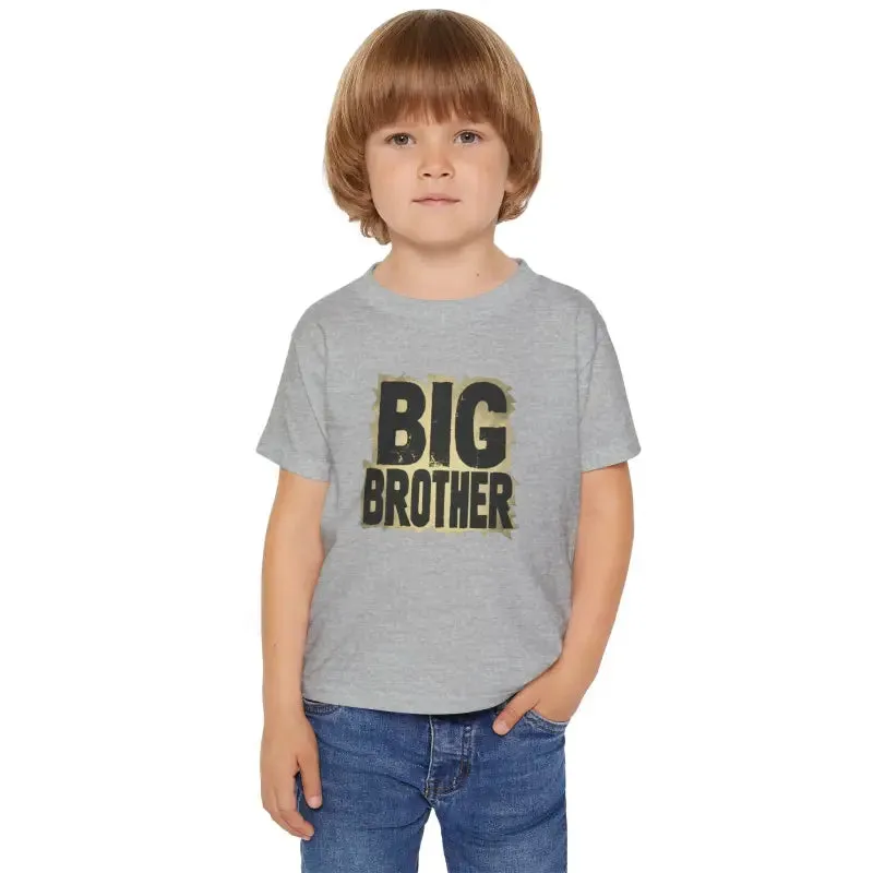 Big Brother Toddler Tee with Infant Cotton Jersey