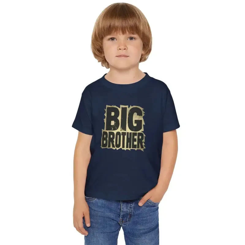 Big Brother Toddler Tee with Infant Cotton Jersey