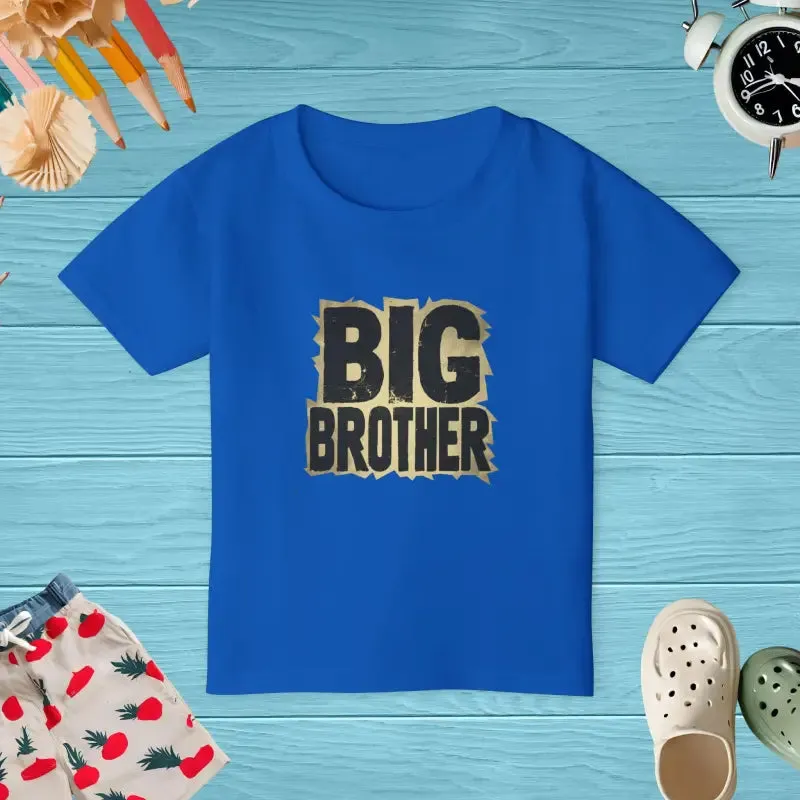 Big Brother Toddler Tee with Infant Cotton Jersey