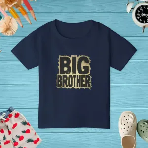 Big Brother Toddler Tee with Infant Cotton Jersey