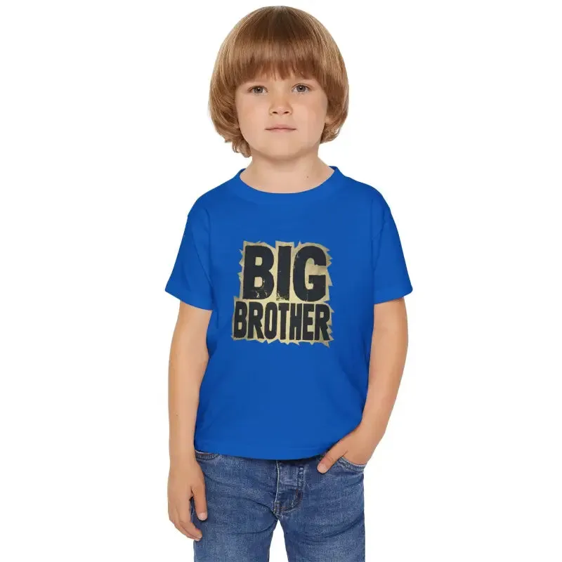 Big Brother Toddler Tee with Infant Cotton Jersey