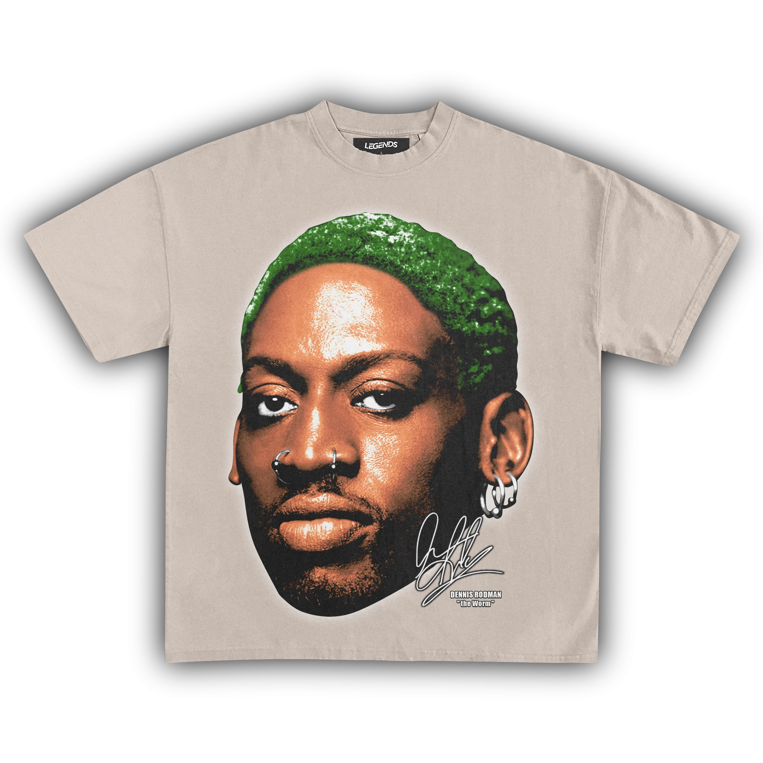 BIG FACE DENNIS RODMAN TEE