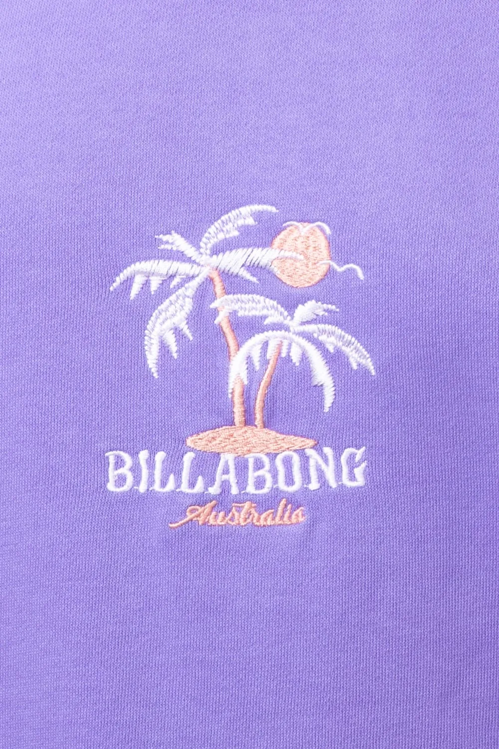 Billabong Palmy Brooklyn Fleece Sweatshirt for Women in Purple Punch | UBJFT00250-PKK0
