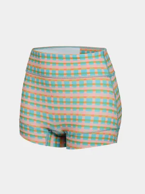 Bimby   Roy - Mini Tights - POLLY (Pink/Blue Gingham)