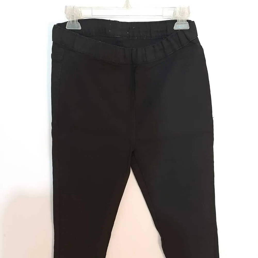 Black Jeggings Jeans With 2 Back Pockets - ZP18