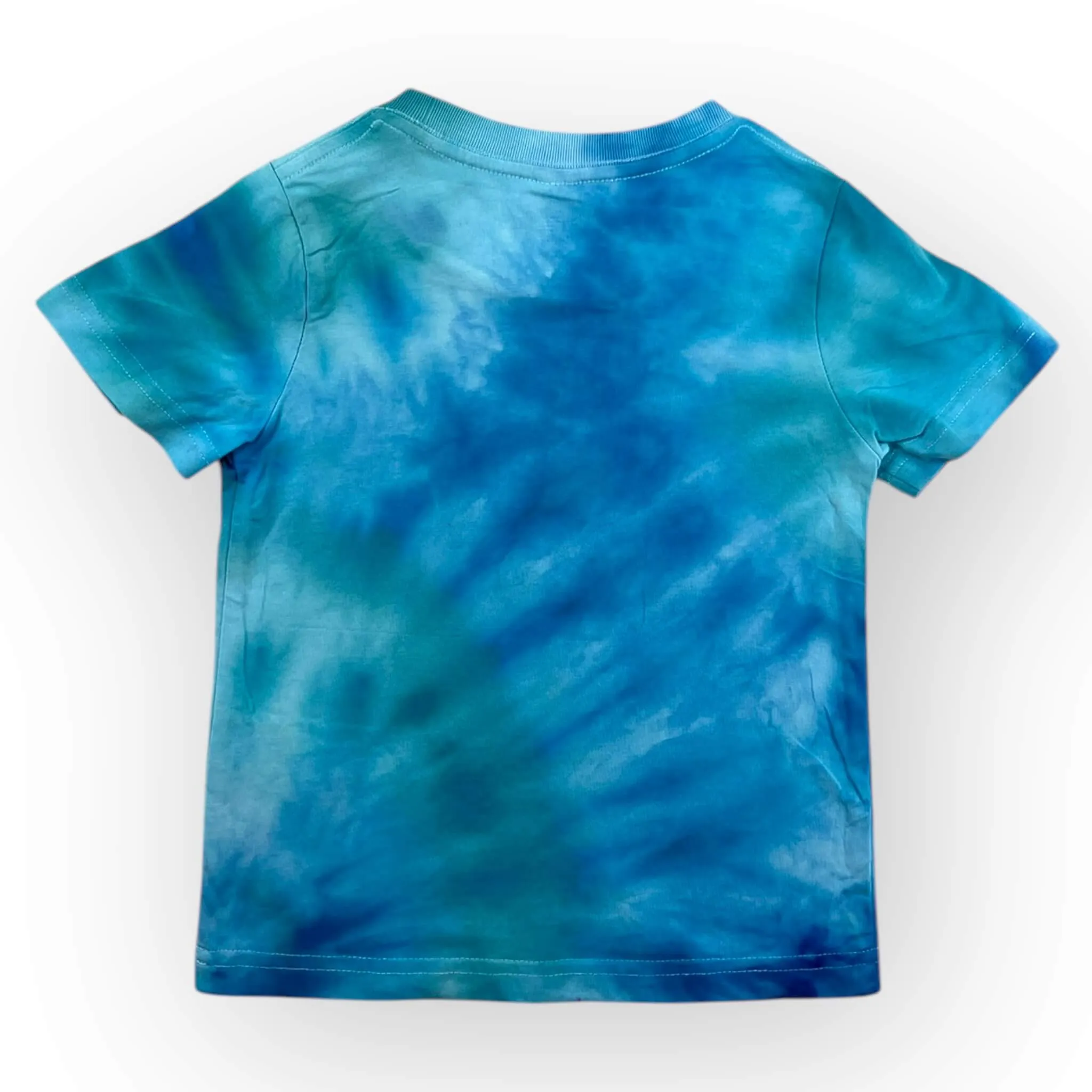 Blues Tie Dye Tee Age 2