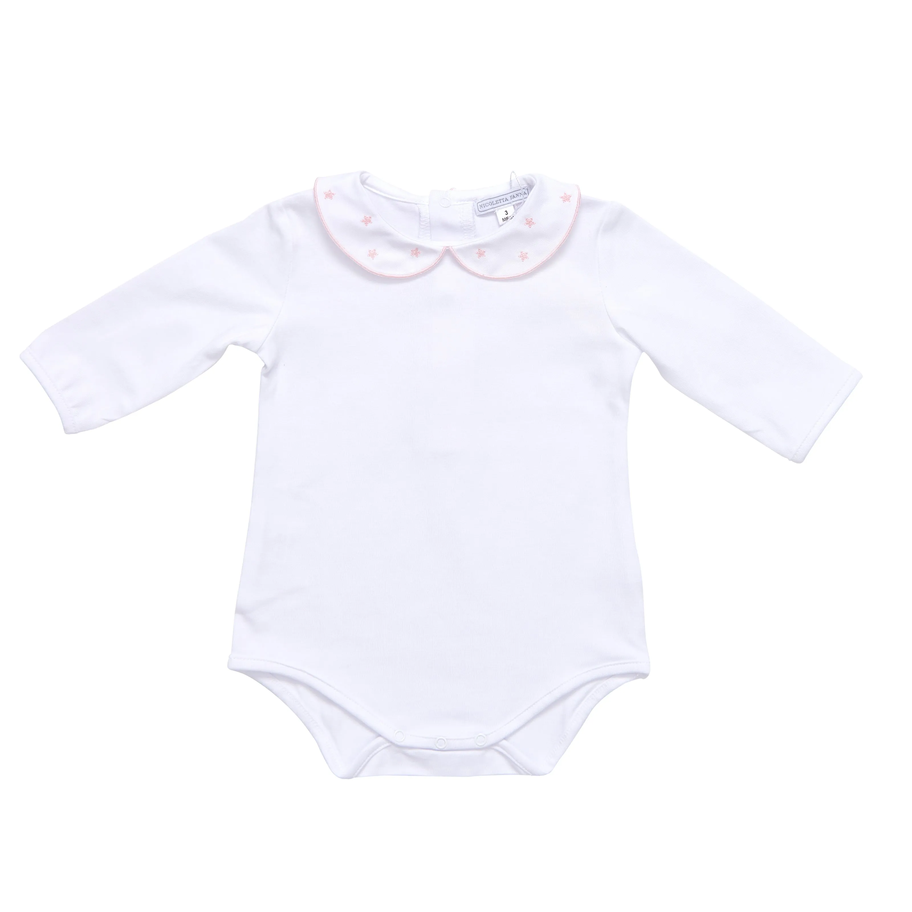 Body long sleeves- Pink Stars