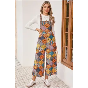 Boho Floral Print Jumpsuit: one Leg at a Time,  Fabulous! 🌼 Needful Things