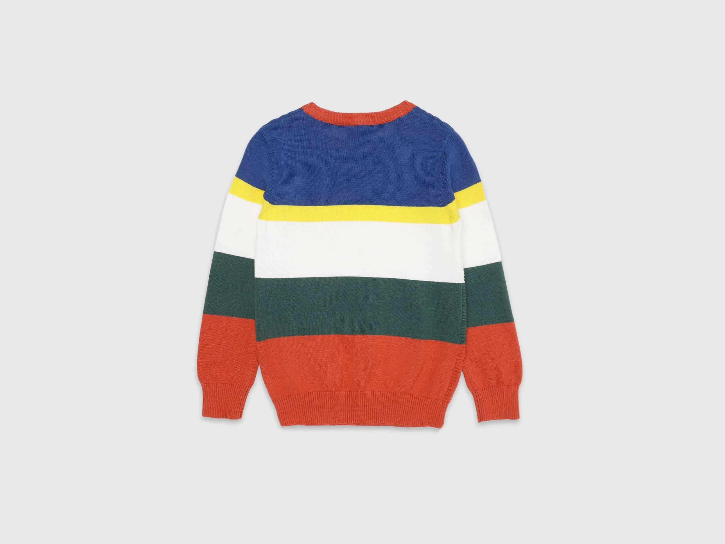 Boys Long Sleeve Stripe Sweatshirt