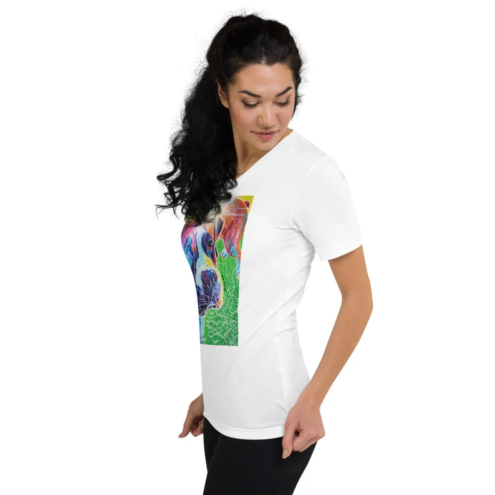 Buddy Boxer V-Neck Tee