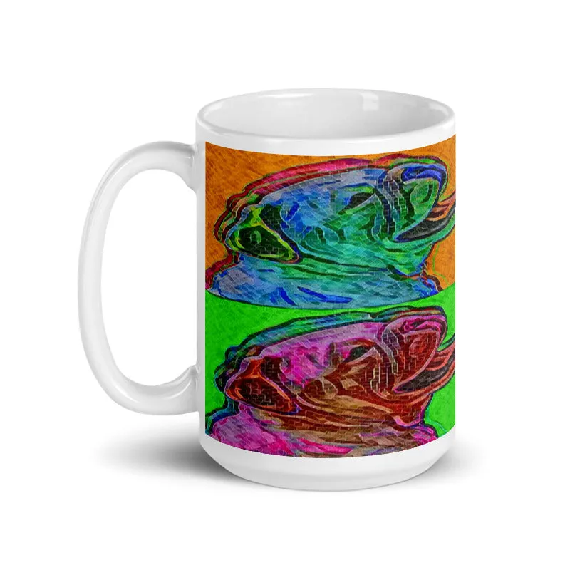 Bulldog King Mug, 15 oz