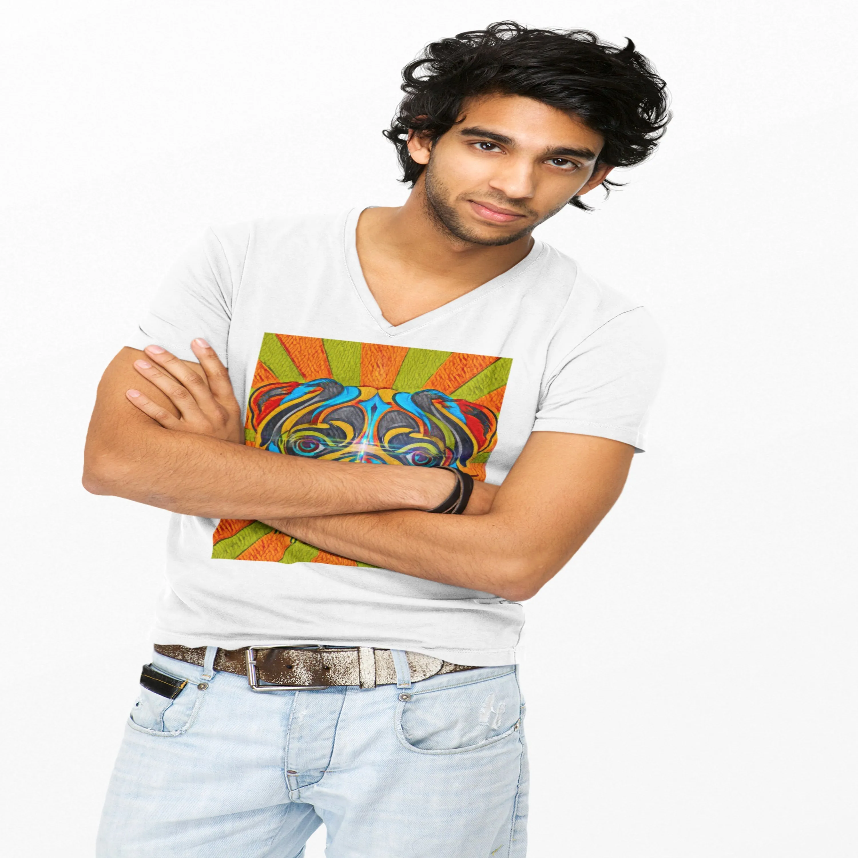 Bustin' Loose V-Neck Tee