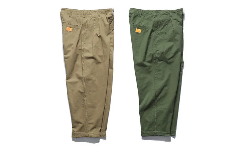 Casual Pants Straight Loose Khaki Pants