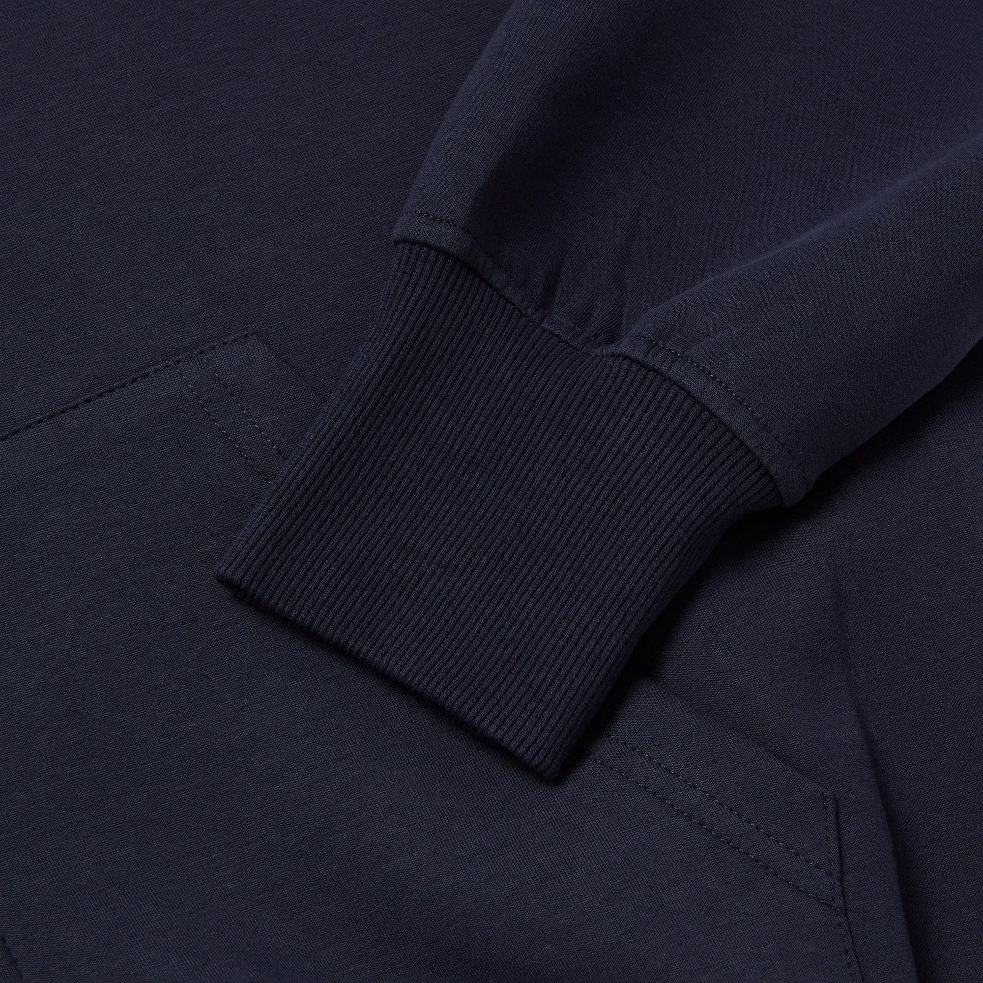 CHARRED NAVY COMFORT HOODIE