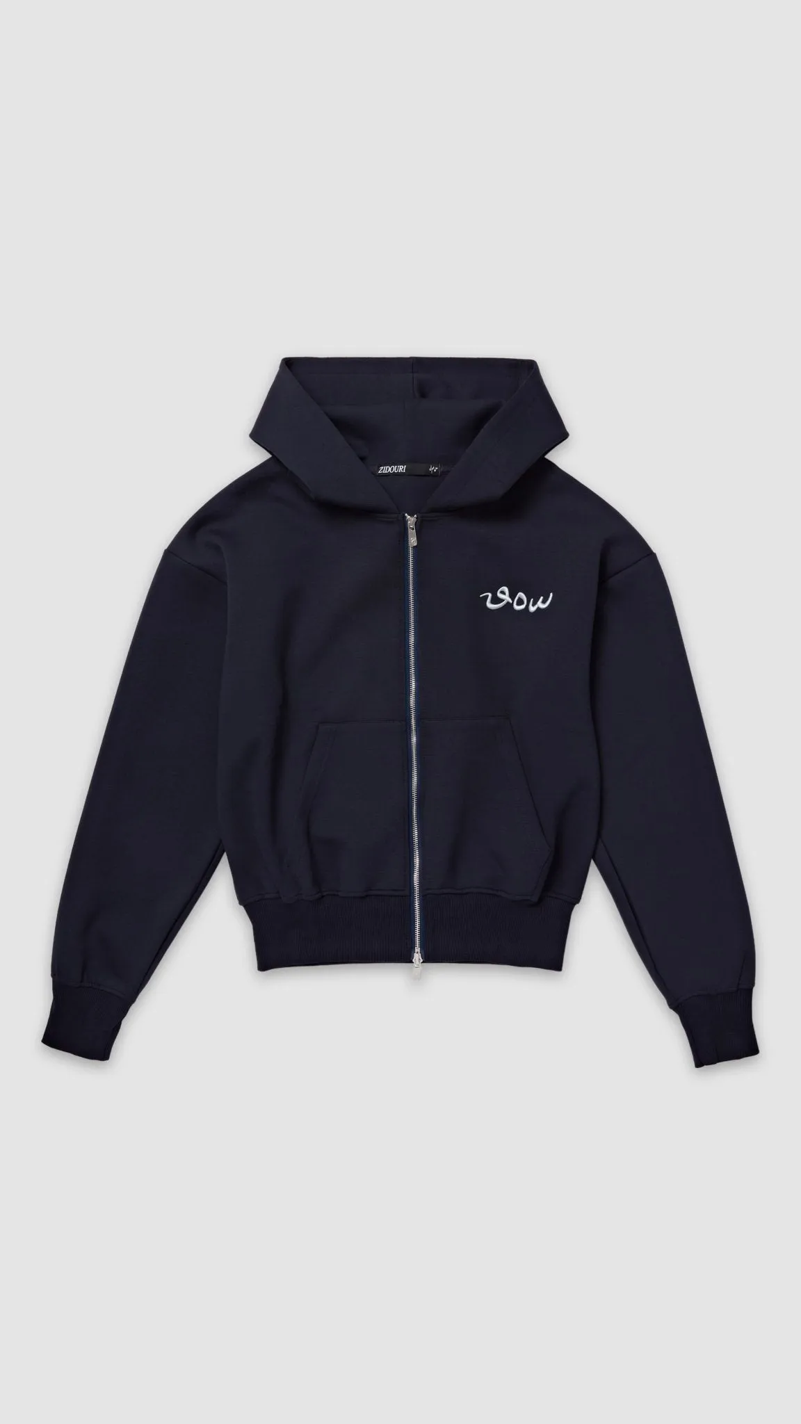 CHARRED NAVY COMFORT HOODIE