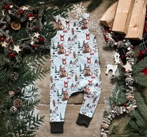 Christmas Penguin Romper