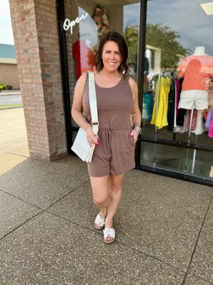 Coffee Run Romper