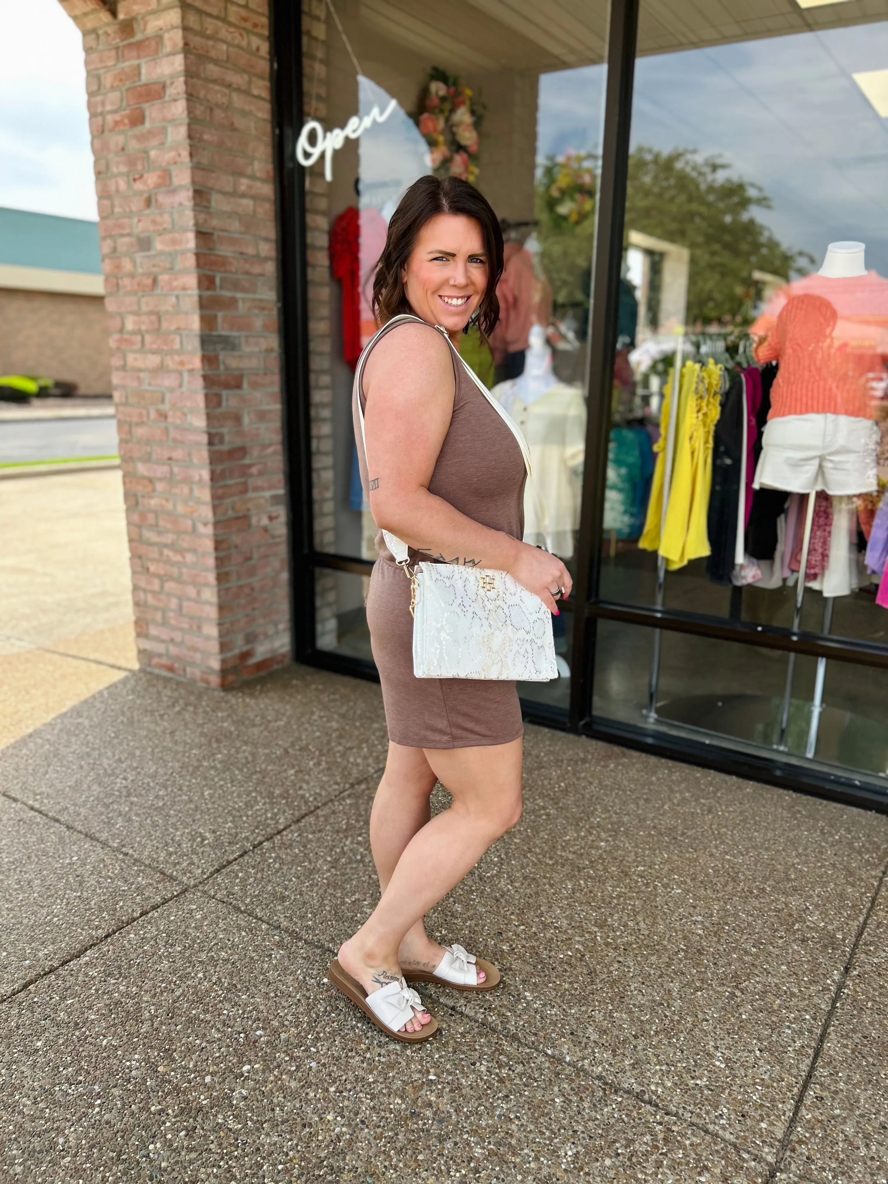 Coffee Run Romper