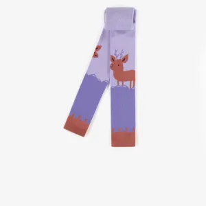 Collant sans pieds jolies montagnes, enfant || Footless tights pretty mountains, child